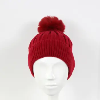 Caciula rosie Evelia imagine