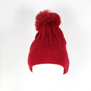 Caciula rosie Geda imagine