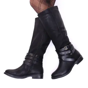 Cizme piele ecologica Oza imagine