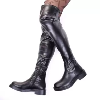 Cizme piele ecologica Wanda imagine