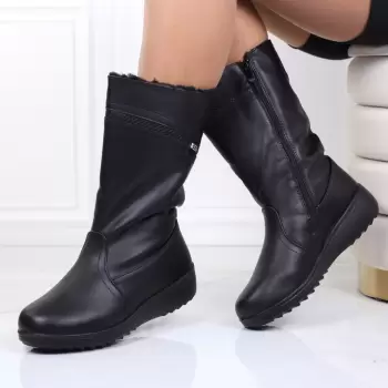 Cizme scurte imblanite Arenna imagine