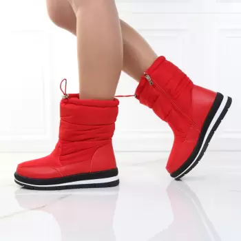 Ghete rosii imblanite Raven imagine