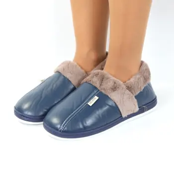 Mocasini bleumarin imblaniti Ria imagine