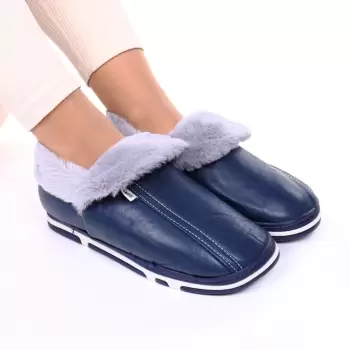 Mocasini de casa bleumarin Xena imagine