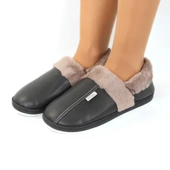 Mocasini negri imblaniti Ria imagine