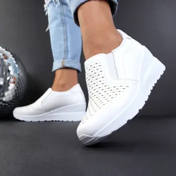 Pantofi albi usori Laurel imagine