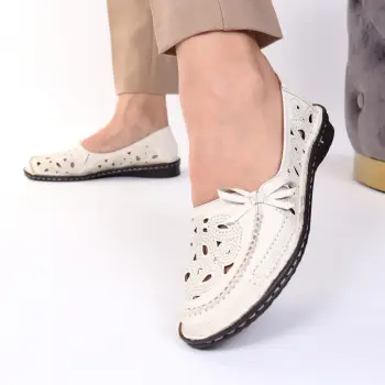 Pantofi bej comozi Ester imagine