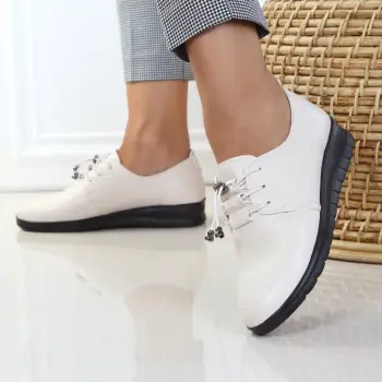 Pantofi bej usori Silona imagine