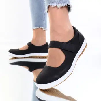 Pantofi comozi Luiza negru imagine