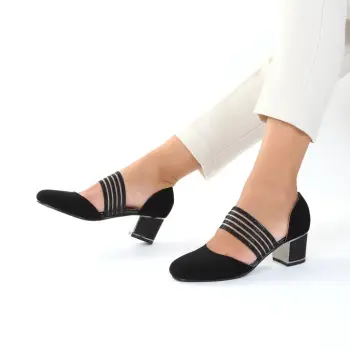 Pantofi cu bareta elastica Hira imagine