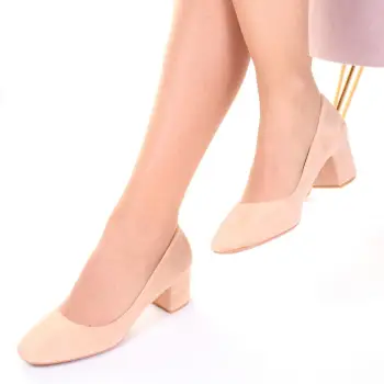 Pantofi cu toc patrat Ianusca imagine