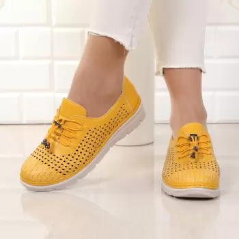 Pantofi galbeni usori Sigma imagine