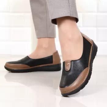 Pantofi maro talpa joasa Sandya imagine