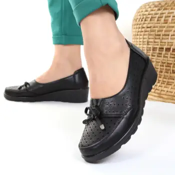 Pantofi negri usori Antolina imagine