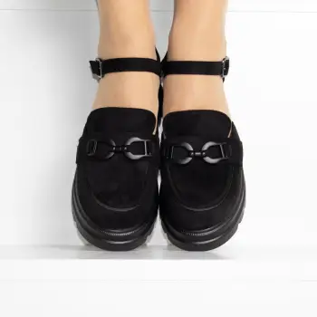 Pantofi negri usori Oraia imagine