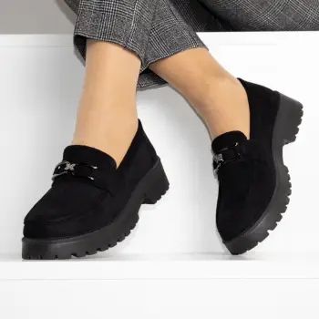 Pantofi negri usori Rala imagine