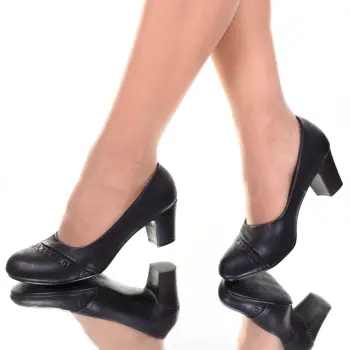 Pantofi piele ecologica Henrieta imagine