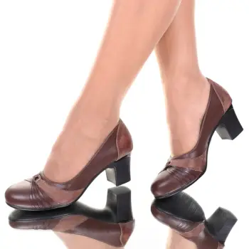 Pantofi piele ecologica Iolanta imagine