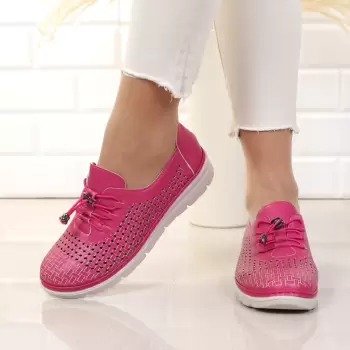 Pantofi roz fucsia usori Sigma imagine