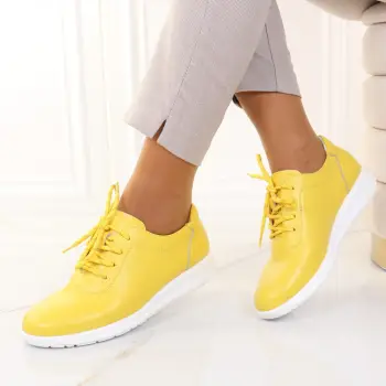 Pantofi usori galbeni Arania imagine