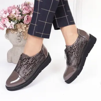 Pantofi usori Teresita gri imagine