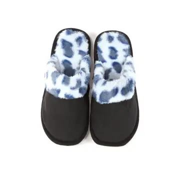 Papuci bleumarin de casa Avari imagine