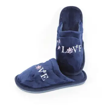 Papuci bleumarin de casa Elven imagine