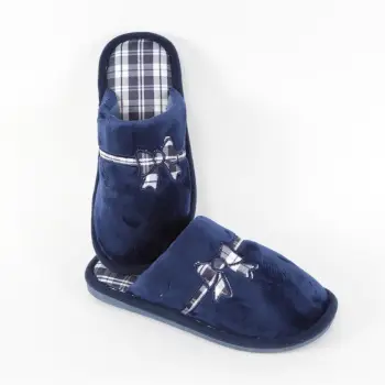 Papuci bleumarin de casa Erysa imagine