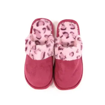 Papuci mov de casa Avari imagine