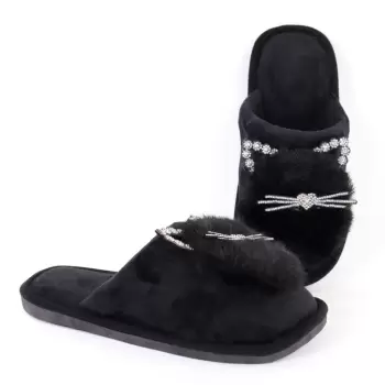 Papuci negri Pegi imagine