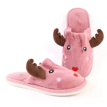 Papuci roz inchis Renima imagine