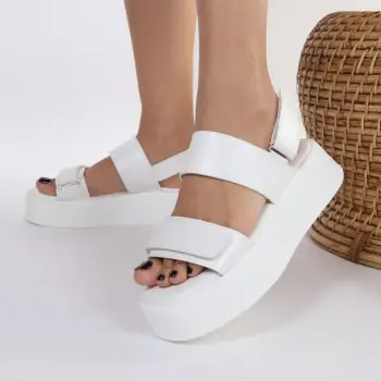 Sandale albe usoare Reta imagine