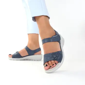 Sandale bleumarin usoare Rysa imagine