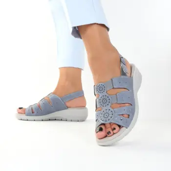 Sandale blue usoare Kaela imagine