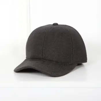 Sapca gri simpla Fiora imagine