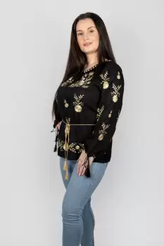 Bluza brodata Madelin 5 imagine