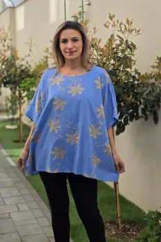 Bluza brodata Selena 2 imagine