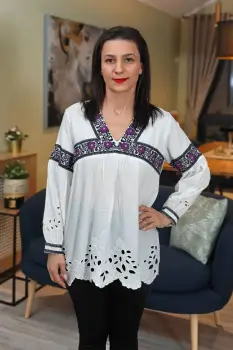 Bluza stilizata Alma 3 imagine