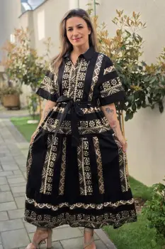 Rochie Brodata Aliona 2 imagine