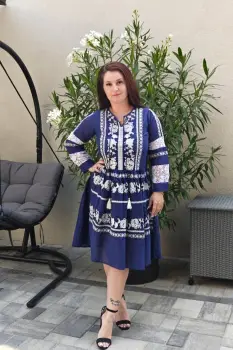 Rochie Brodata Mirabela 3 imagine