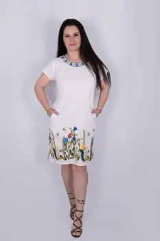 Rochie Brodata Sandra imagine