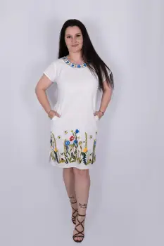 Rochie Brodata Sandra imagine