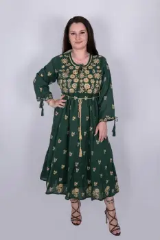 Rochie Brodata Virginia 2 imagine