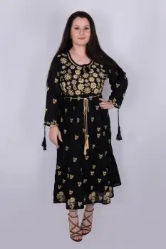 Rochie Brodata Virginia 3 imagine