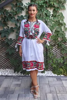 Rochie Traditionala Adina 2 imagine