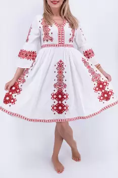 Rochie Traditionala Amanda 5 imagine