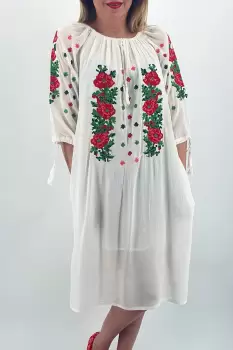 Rochie Traditionala Draga 4 imagine