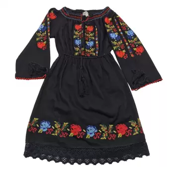 Rochie traditionala fetite Anabela 2 imagine