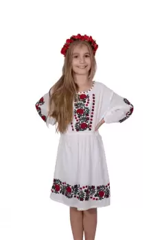 Rochie traditionala fetite Elvira imagine