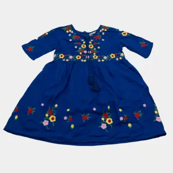 Rochie traditionala fetite Eva 2 imagine